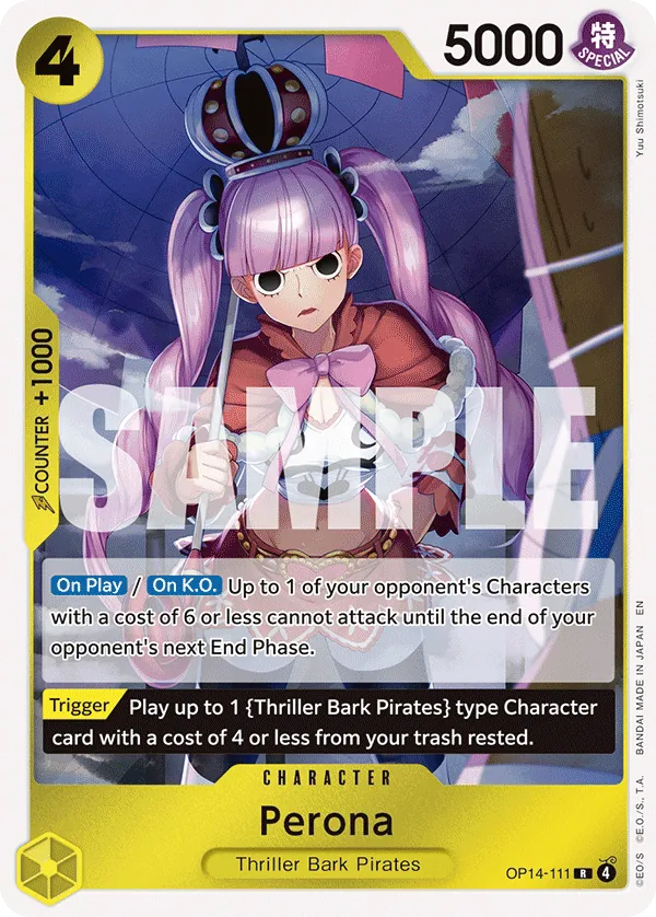 Perona - OP14-111 - OP14-111 - Rare Foil (Inglés Foil NM)