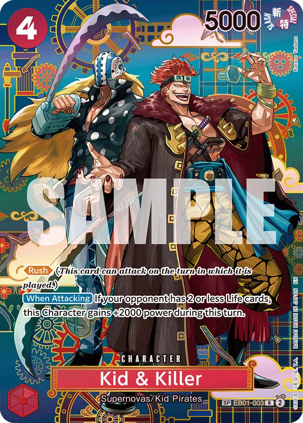 Kid & Killer - EB01-003 (SP) - EB01-003 - Special Card Foil (Inglés Foil NM)
