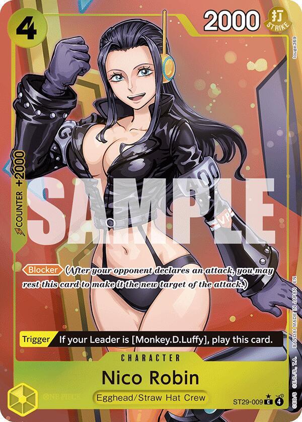 Nico Robin (Full Art) - ST29-009 - Full Art Foil (Inglés Foil NM)