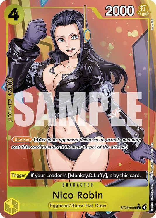 Nico Robin (Full Art) - ST29-009 - Full Art Foil (Inglés Foil NM)
