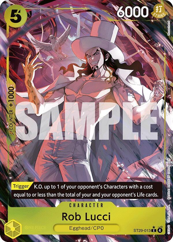 Rob Lucci (Full Art) - ST29-013 - Full Art Foil (Inglés Foil NM)