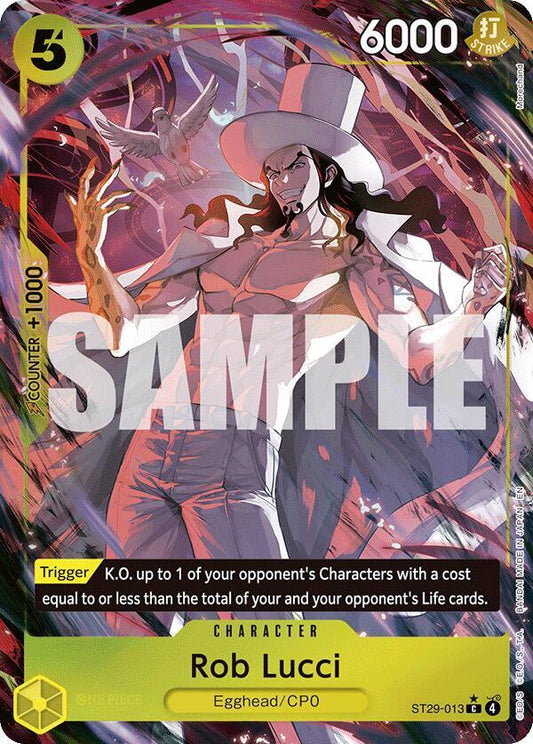 Rob Lucci (Full Art) - ST29-013 - Full Art Foil (Inglés Foil NM)