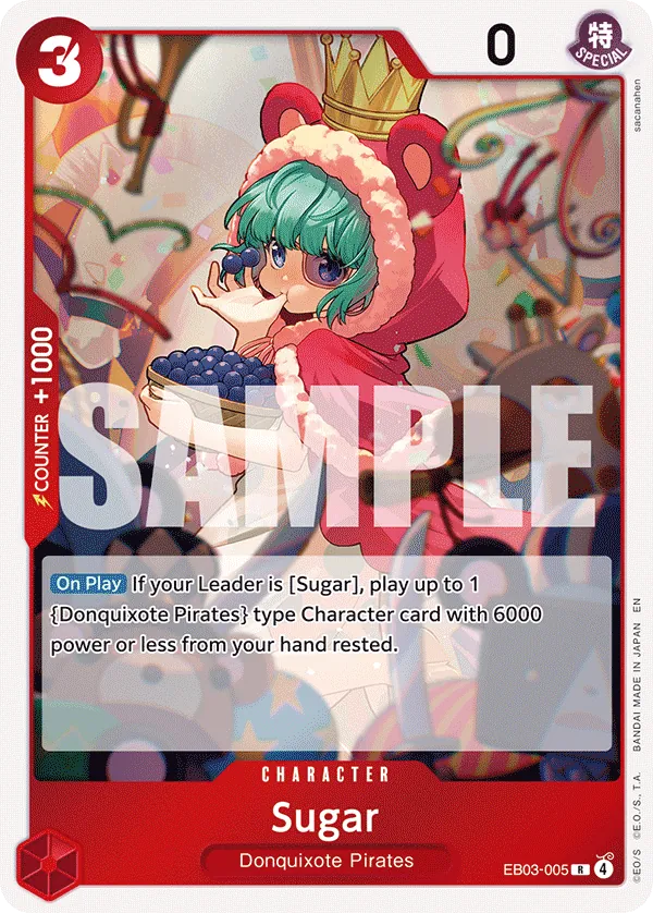Sugar - EB03-005 - Rare Foil (Inglés Foil NM)