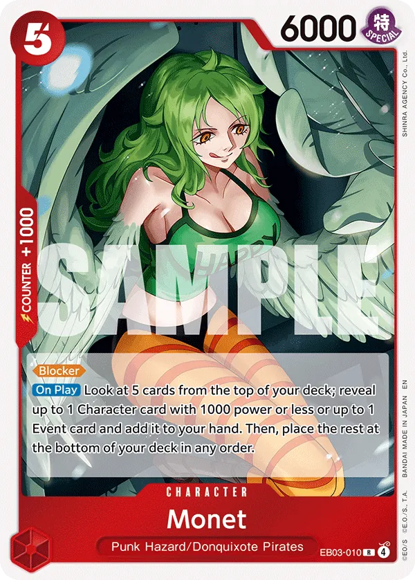 Monet - EB03-010 - Rare Foil (Inglés Foil NM)
