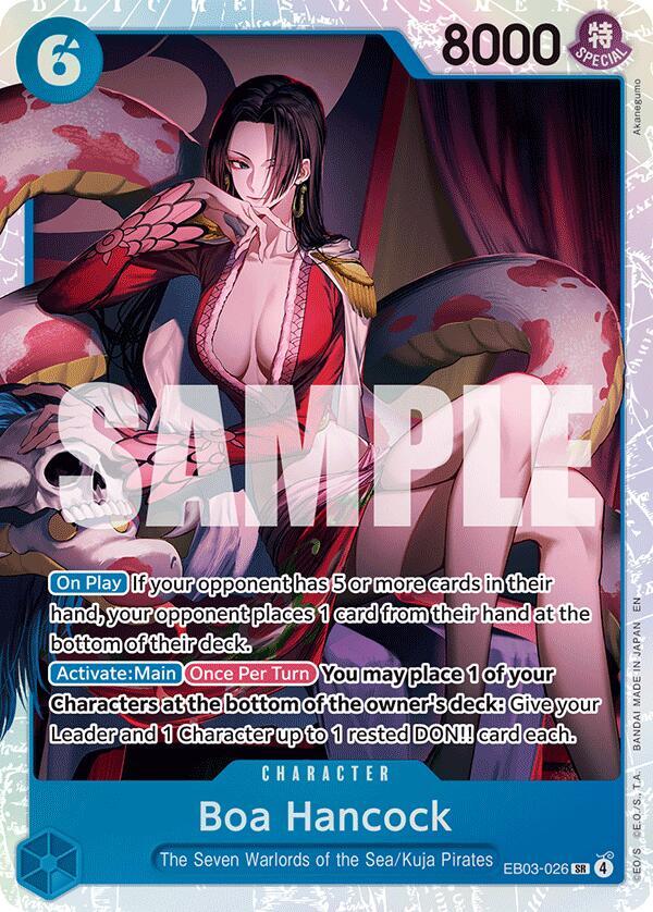 Boa Hancock - EB03-026 - Super Rare Foil (Inglés Foil NM)