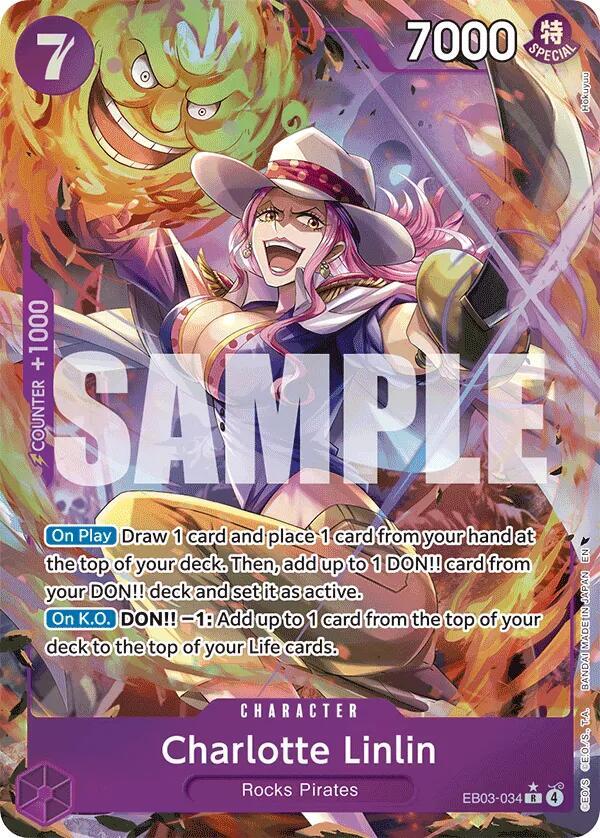 Charlotte Linlin (Alternate Art) - EB03-034 - Alternate Art Foil (Inglés Foil NM)