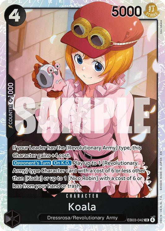 Koala - EB03-042 - Super Rare Foil (Inglés Foil NM)