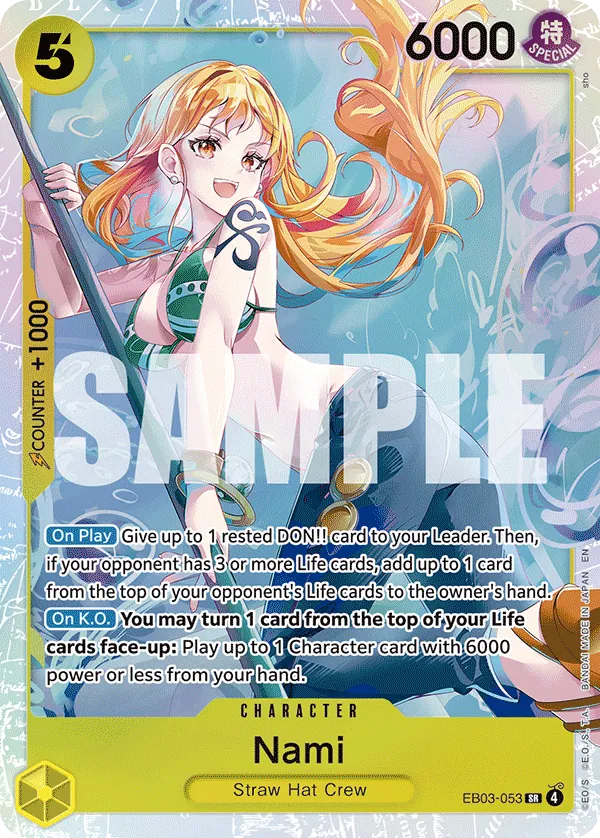 Nami (053) - EB03-053 - Super Rare Foil (Inglés Foil NM)