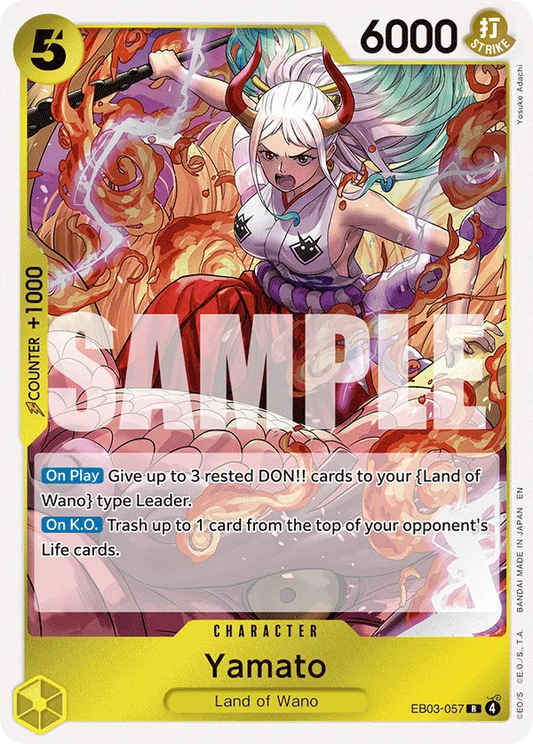 Yamato - EB03-057 - Rare Foil (Inglés Foil NM)