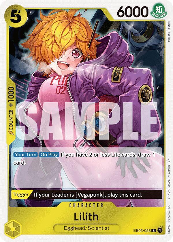 Lilith - EB03-058 - Rare Foil (Inglés Foil NM)
