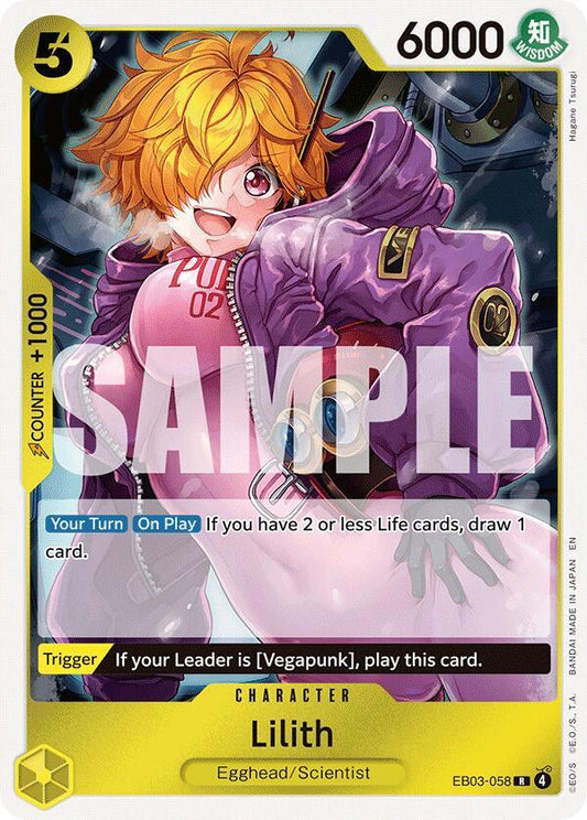 Lilith - EB03-058 - Rare Foil (Inglés Foil NM)