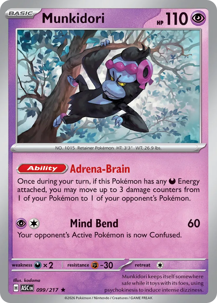 Munkidori - 099/217 - Rare (Español Latino Foil NM)