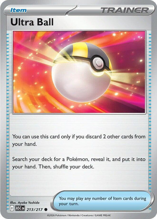 Ultra Ball - 213/217 - Common (Inglés NM)