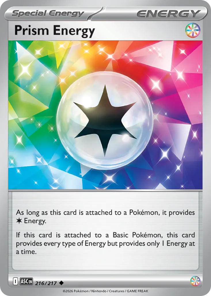 Prism Energy - 216/217 - Uncommon (Inglés Reverse Holo NM)