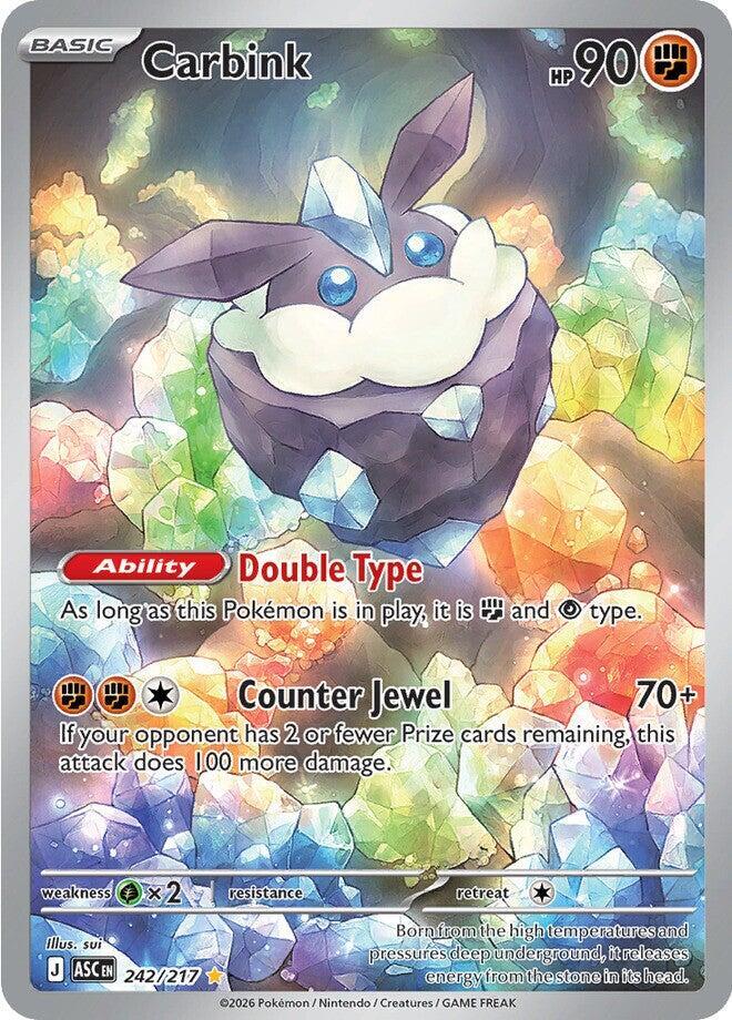 Carbink - 242/217 - Illustration Rare (Inglés Foil NM)