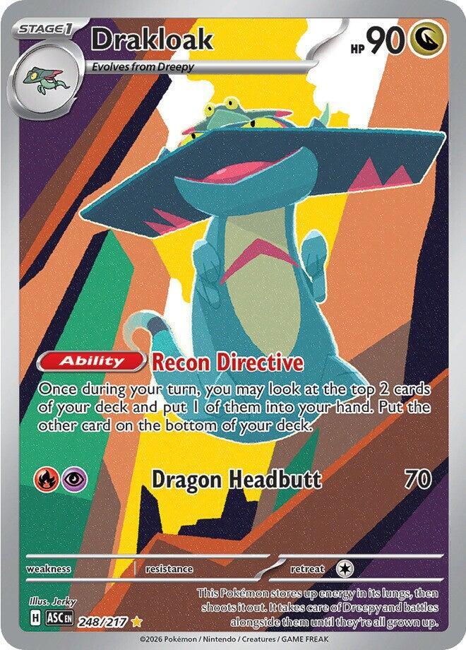 Drakloak - 248/217 - Illustration Rare (Inglés Foil NM)