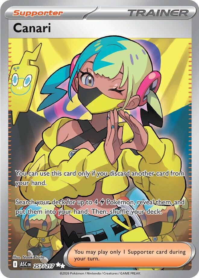 Canari - 257/217 - Ultra Rare (Inglés Foil NM)