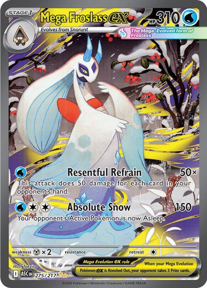 Mega Froslass ex - 275/217 - Special Illustration Rare (Inglés Foil NM)