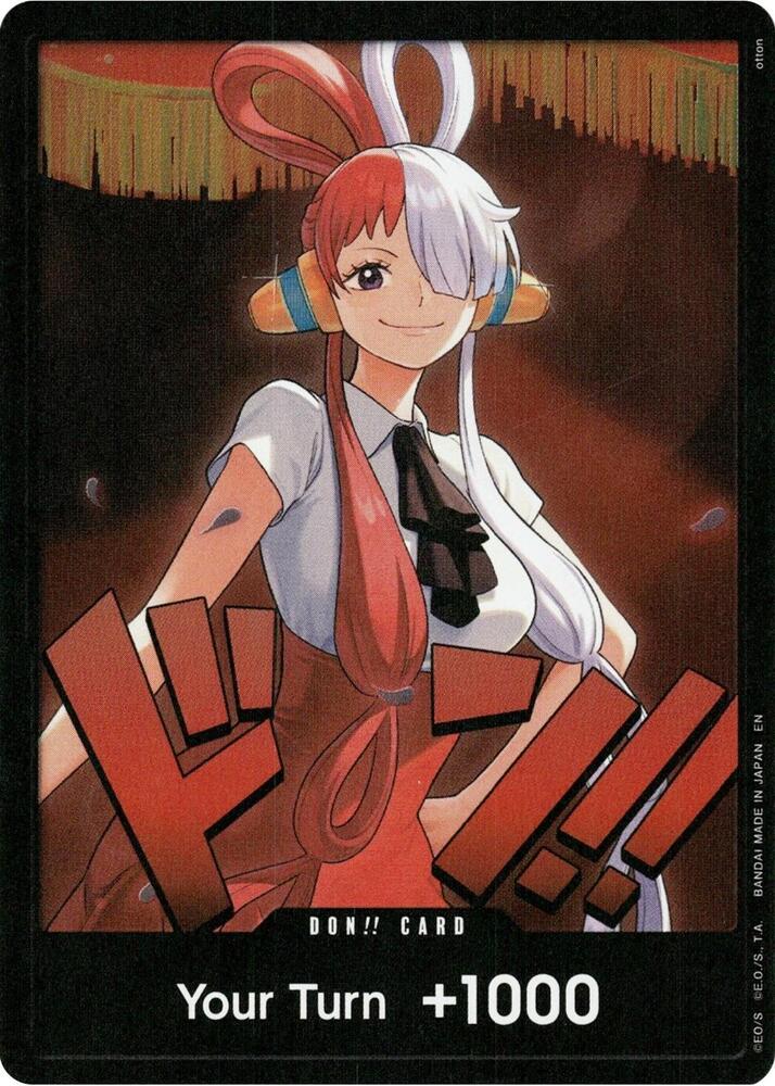 DON!! Card (Uta) - Extra Booster: One Piece Heroines Edition - DON!! Foil (Inglés Foil NM)