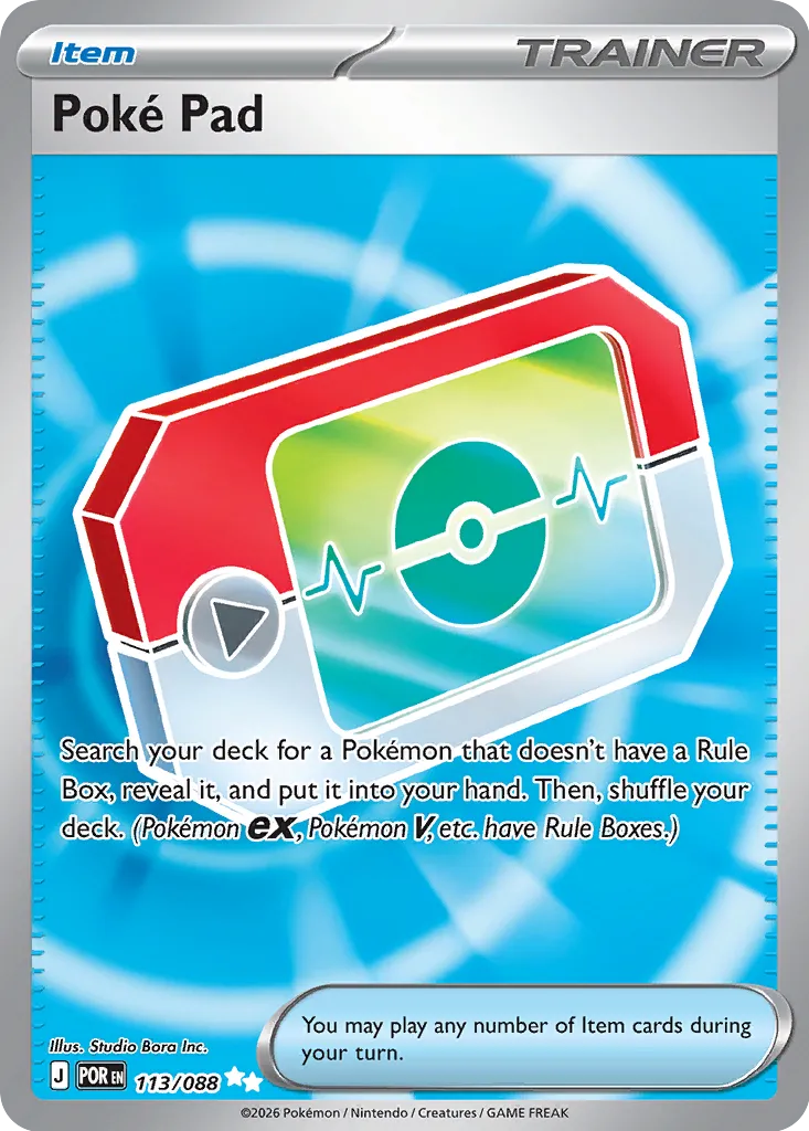 Poké Pad - 113/088 - Ultra Rare (Inglés Foil NM)