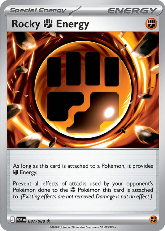 Rocky Fighting Energy - 087/088 - Rare (Inglés Foil NM)