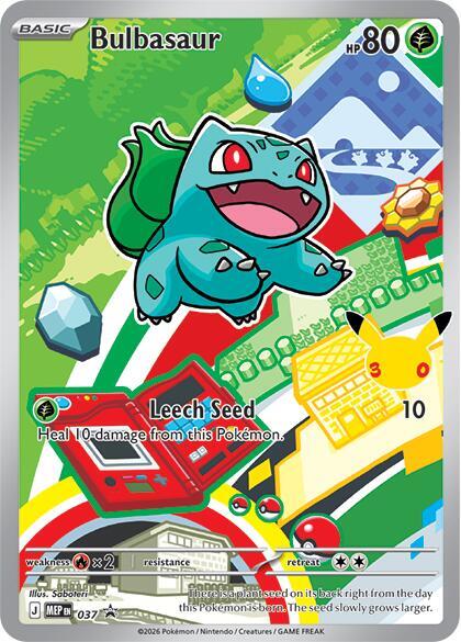 Bulbasaur - 037 - Promo (Inglés Foil NM)