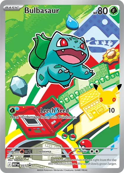 Bulbasaur - 037 - Promo (Español Latino Foil NM)