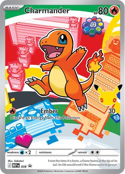 Charmander - 038 - Promo (Inglés Foil NM)