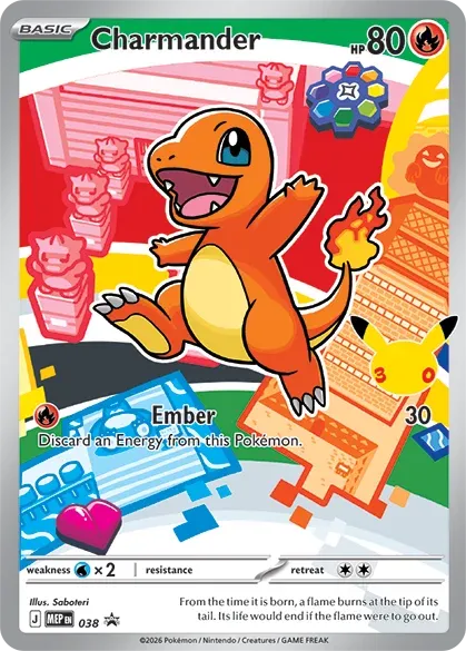 Charmander - 038 - Promo (Español Foil NM)
