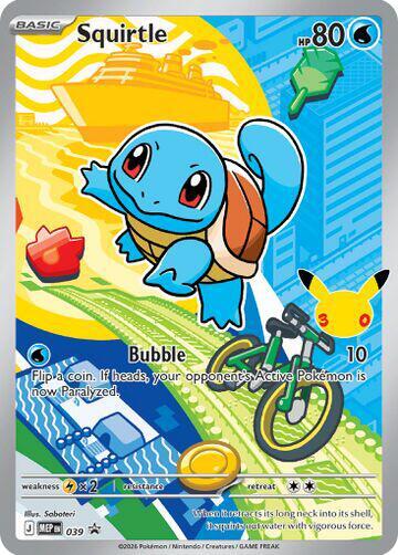 Squirtle - 039 - Promo (Inglés Foil NM)