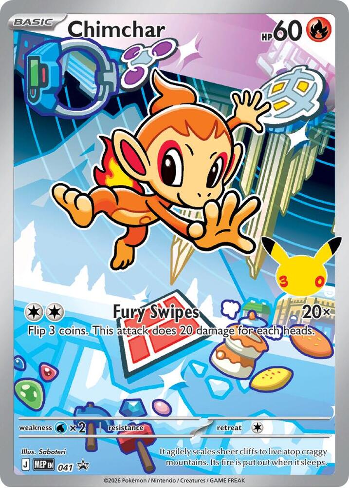 Chimchar - 041 - Promo (Español Latino Foil NM)
