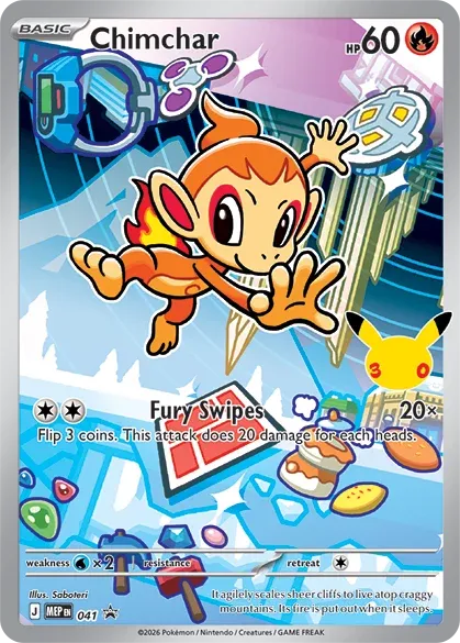 Chimchar - 041 - Promo (Inglés Foil NM)