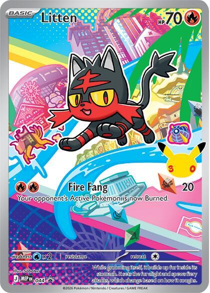 Litten - 044 - Promo (Inglés Foil NM)