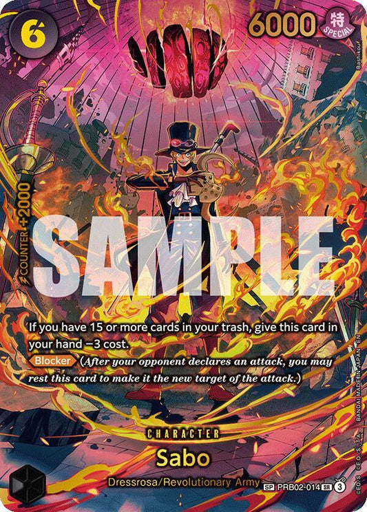 Sabo (PRB02-014) (SP) - PRB02-014 - Special Card Foil (Inglés Foil NM)