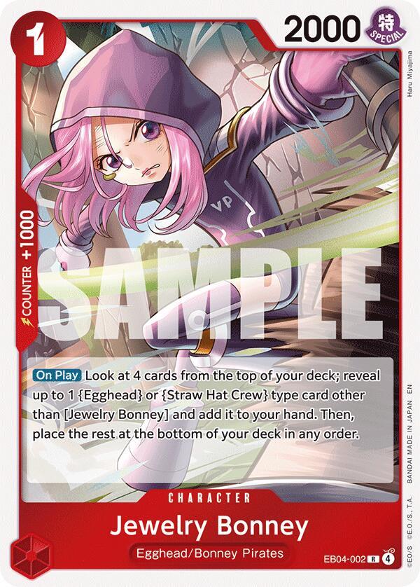 Jewelry Bonney (EB04-002) - EB04-002 - Rare Foil (Inglés Foil NM)