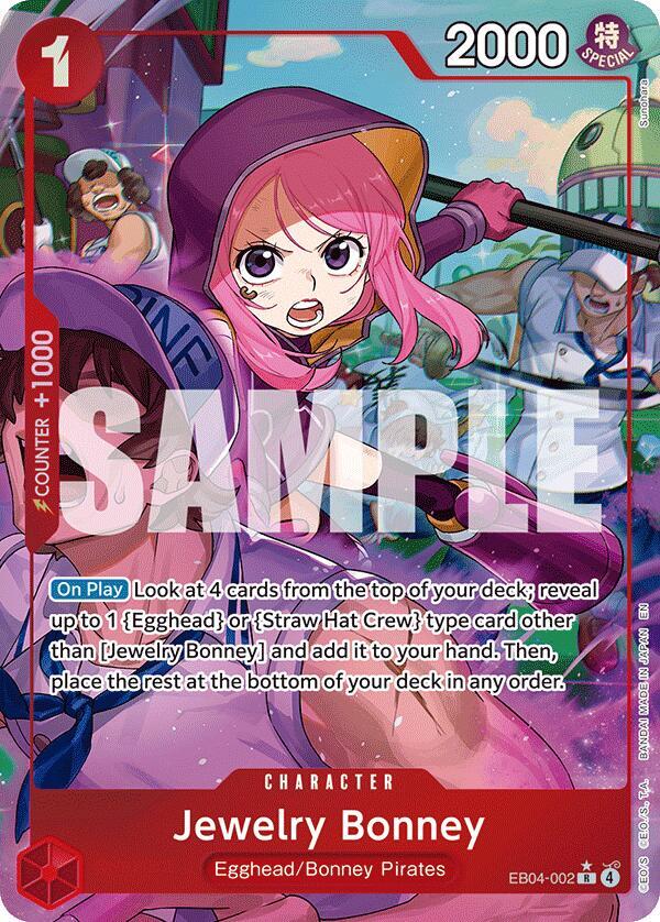Jewelry Bonney (EB04-002) (Alternate Art) - EB04-002 - Alternate Art Foil (Inglés Foil NM)