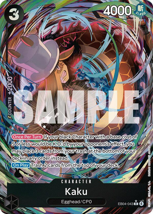 Kaku (Alternate Art) - EB04-043 - Alternate Art Foil (Inglés Foil NM)