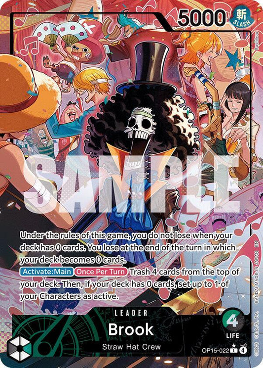 Brook (OP15-022) (Alternate Art) - OP15-022 - Alternate Art Foil (Inglés Foil NM)