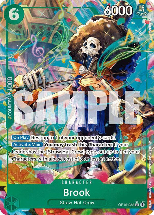 Brook (OP15-032) (Alternate Art) - OP15-032 - Alternate Art Foil (Inglés Foil NM)