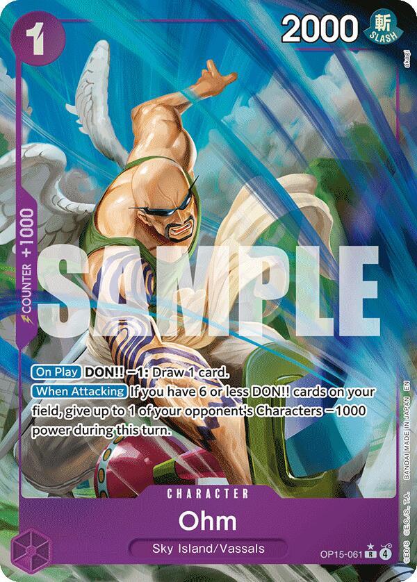 Ohm (Alternate Art) - OP15-061 - Alternate Art Foil (Inglés Foil NM)