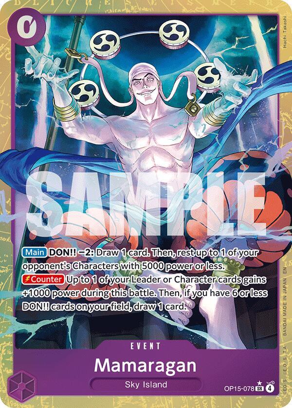 Mamaragan (Alternate Art) - OP15-078 - Alternate Art Foil (Inglés Foil NM)
