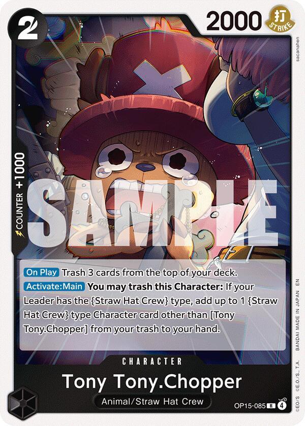 Tony Tony.Chopper (OP15-085) - OP15-085 - Rare Foil (Inglés Foil NM)