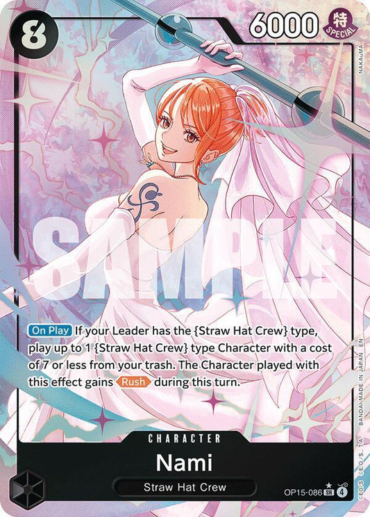 Nami (OP15-086) (Alternate Art) - OP15-086 - Alternate Art Foil (Inglés Foil NM)