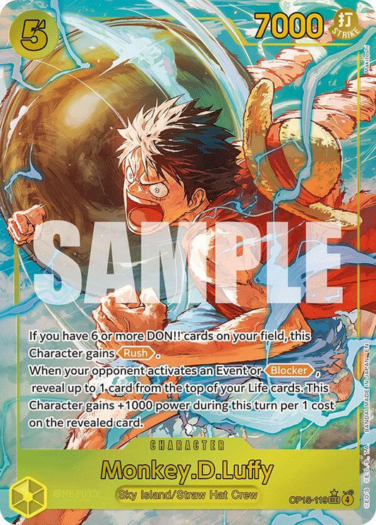Monkey.D.Luffy (OP15-119) (Alternate Art) - OP15-119 - Alternate Art Foil (Inglés Foil NM)