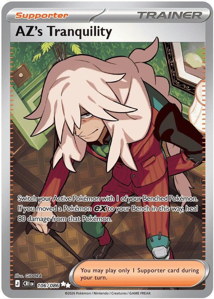 AZ's Tranquility - 106/086 - Ultra Rare (Inglés Foil NM)
