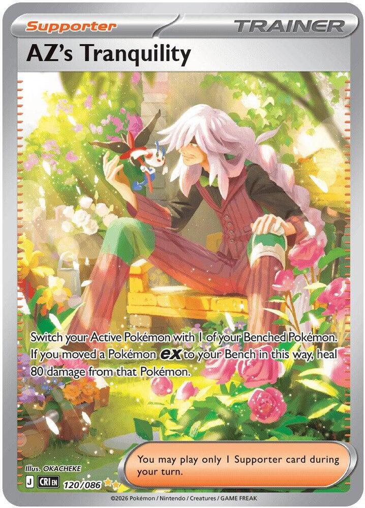 AZ's Tranquility - 120/086 - Special Illustration Rare (Inglés Foil NM)