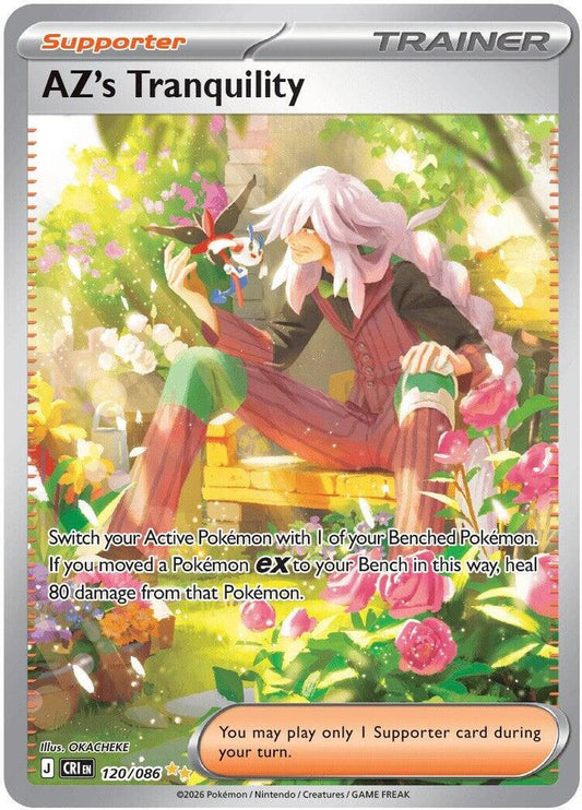 AZ's Tranquility - 120/086 - Special Illustration Rare (Inglés Foil NM)
