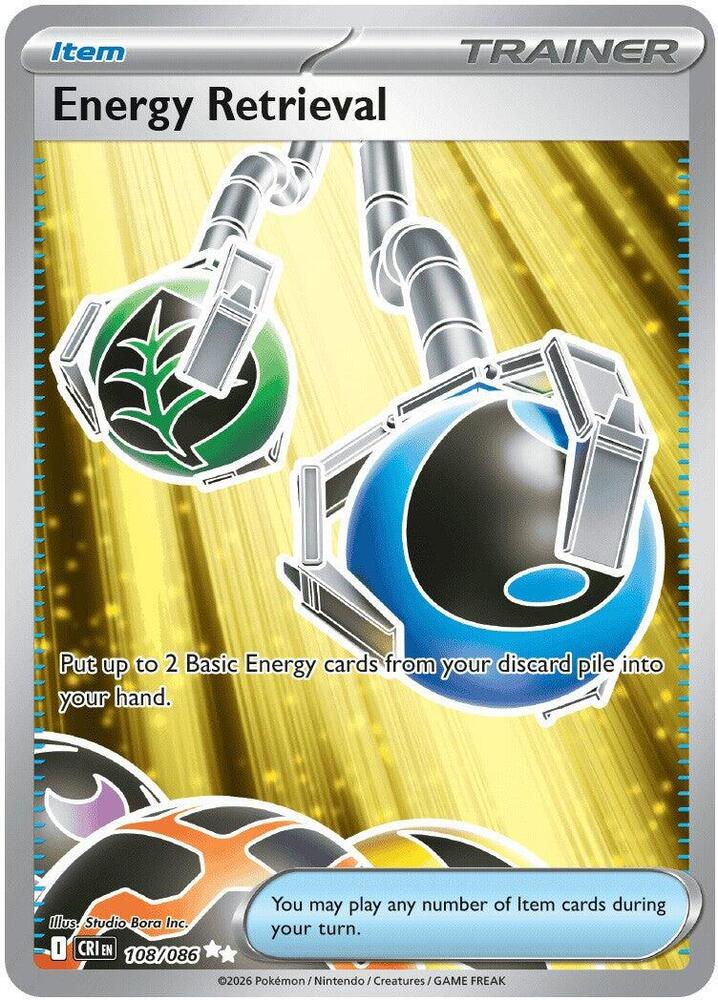 Energy Retrieval - 108/086 - Ultra Rare (Español Foil NM)