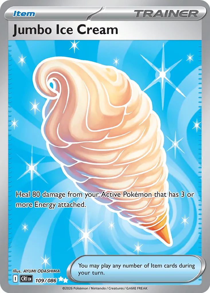 Jumbo Ice Cream - 109/086 - Ultra Rare (Inglés Foil NM)