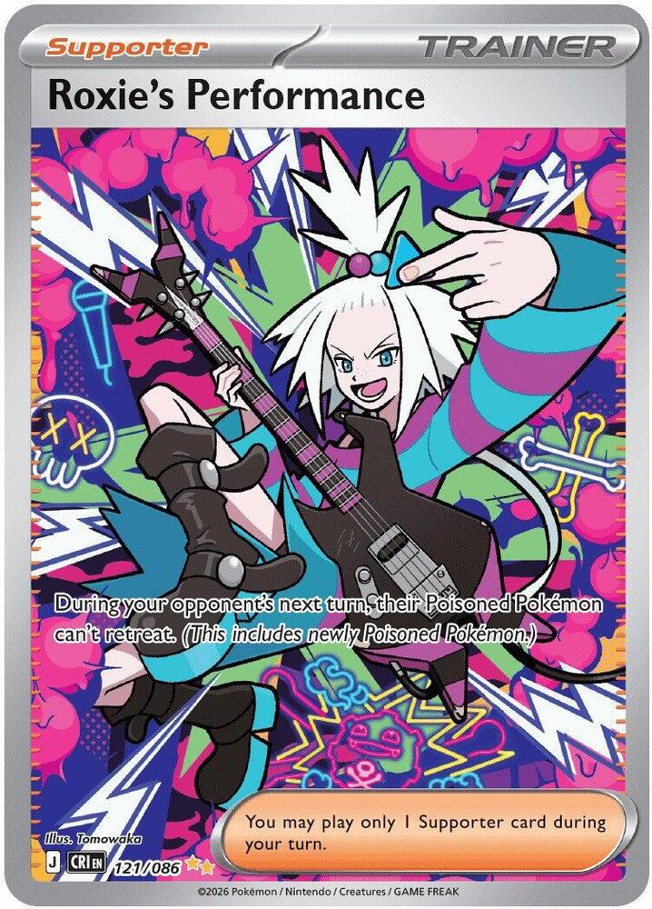 Roxie's Performance - 121/086 - Special Illustration Rare (Inglés Foil NM)